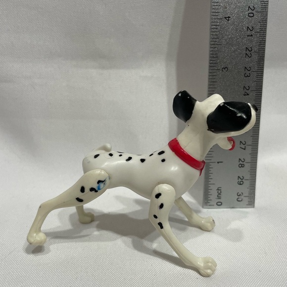 VINTAGE Disney 101 Dalmations 3” Pongo figure puppy dog great condition - Picture 2 of 2
